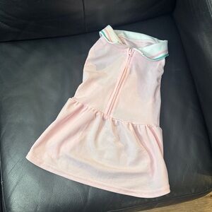 Dog pretty pink dress size m